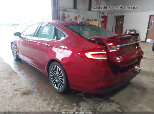 3FA6P0SU9HR238923 2017 FORD FUSION ENERGI Red 