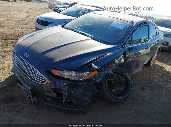 3FA6P0UU3HR236341 2017 FORD FUSION HYBRID Black Widok z przodu