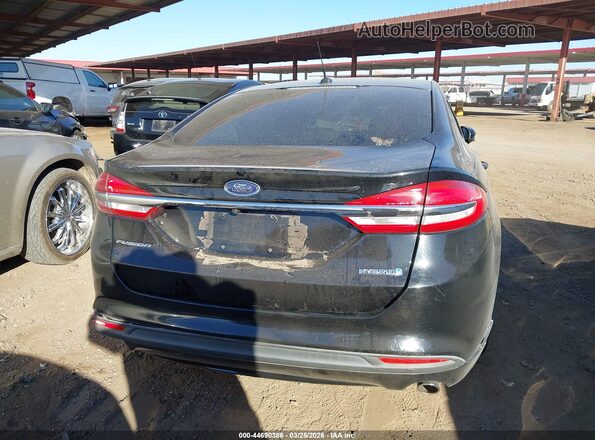 3FA6P0UU3HR236341 2017 FORD FUSION HYBRID Black 