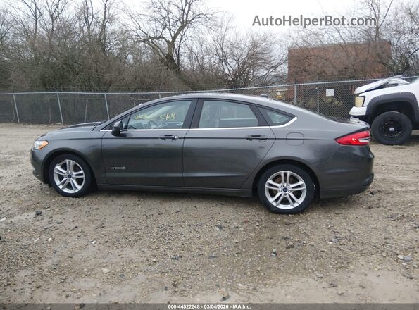3FA6P0UU7JR142002 2018 FORD FUSION Gray 
