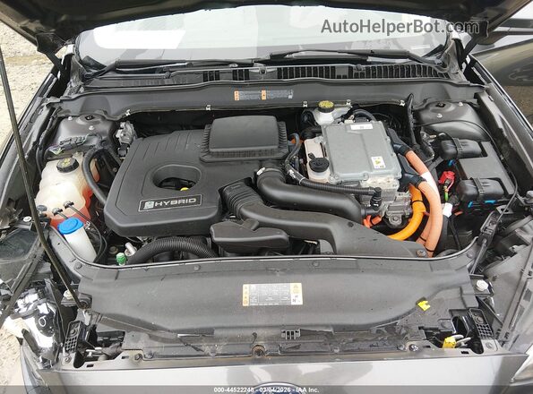 3FA6P0UU7JR142002 2018 FORD FUSION Gray Вид ззаду