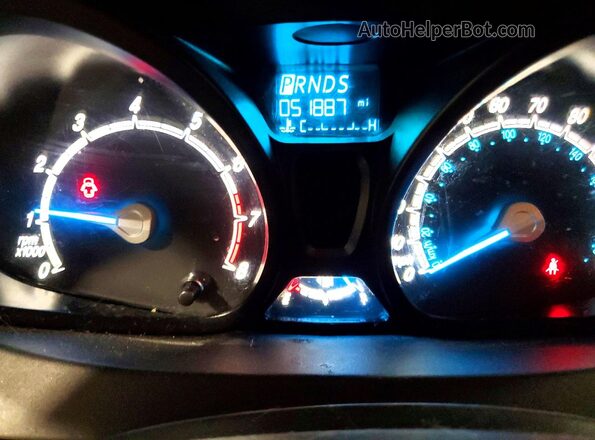 3FADP4AJ8KM105242 2019 FORD FIESTA Silver 