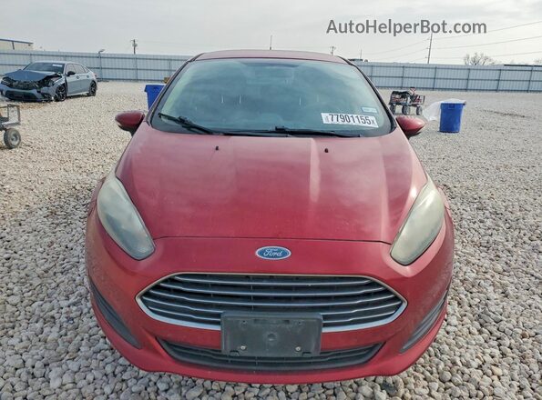 3FADP4BJ0GM203915 2016 FORD FIESTA Burgundy Vista frontal