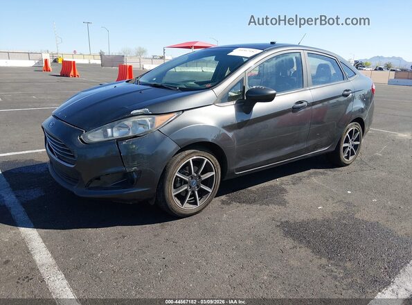 3FADP4BJ0HM162204 2017 FORD FIESTA Gray Առջևի ձախ երեք քառորդ տեսարան