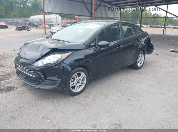 3FADP4BJ0KM123796 2019 FORD FIESTA Black Przód lewy