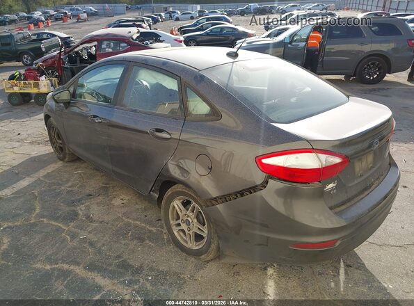 3FADP4BJ1JM129671 2018 FORD FIESTA Gray Rear left
