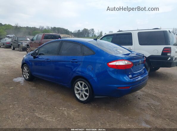 3FADP4BJ1JM138838 2018 FORD FIESTA Blue Rear left