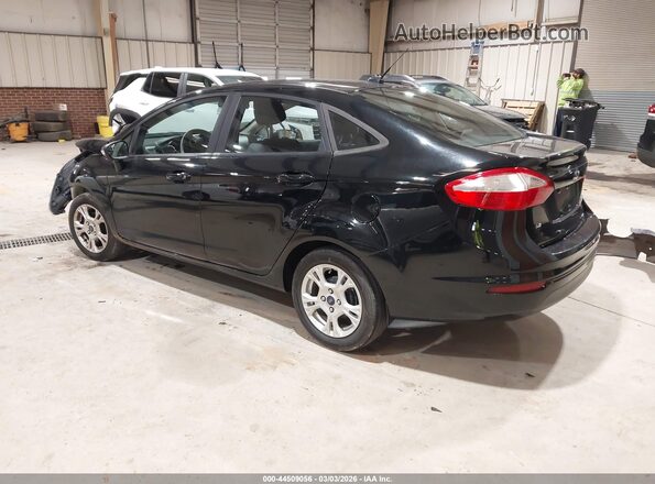 3FADP4BJ2GM142194 2016 FORD FIESTA Черный Задняя левая четверть