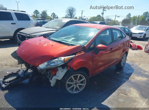 3FADP4BJ4KM106452 2019 FORD FIESTA Orange წინა მარცხენა ხედი სამი მეოთხედიდან