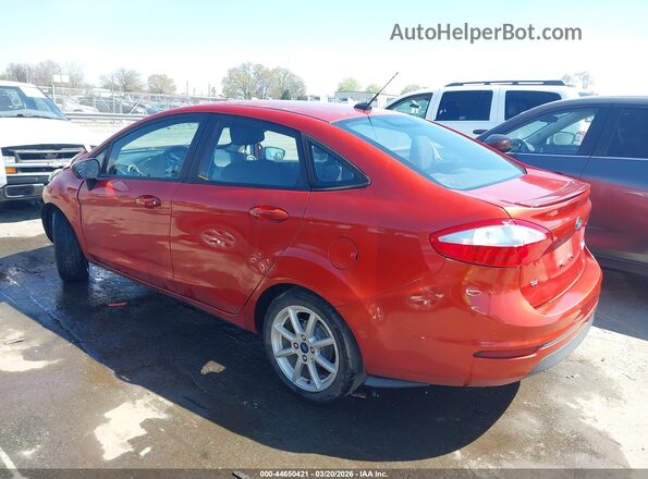 3FADP4BJ4KM106452 2019 FORD FIESTA Orange 