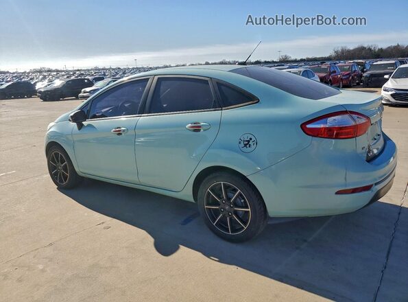 3FADP4BJ7HM130236 2017 FORD FIESTA Бирюзовый Задняя левая четверть