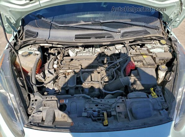3FADP4BJ7HM130236 2017 FORD FIESTA Бирюзовый Вид задней части салона