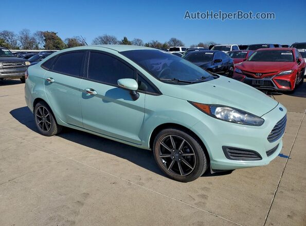3FADP4BJ7HM130236 2017 FORD FIESTA Бирюзовый Передняя правая четверть