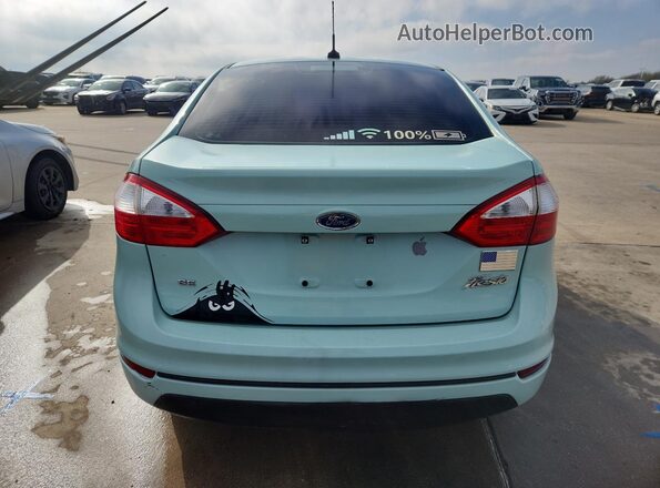 3FADP4BJ7HM130236 2017 FORD FIESTA Бирюзовый 