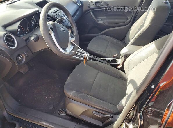3FADP4BJ8JM126444 2018 FORD FIESTA Black Սալոնի դիմացի տեսք
