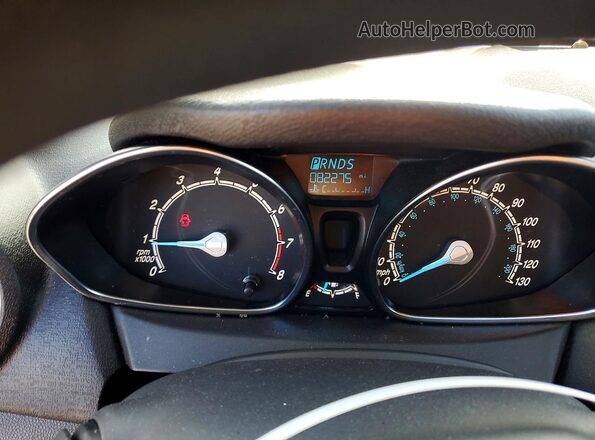 3FADP4BJ8JM126444 2018 FORD FIESTA Black Սարքավորումների վահանակի տեսք