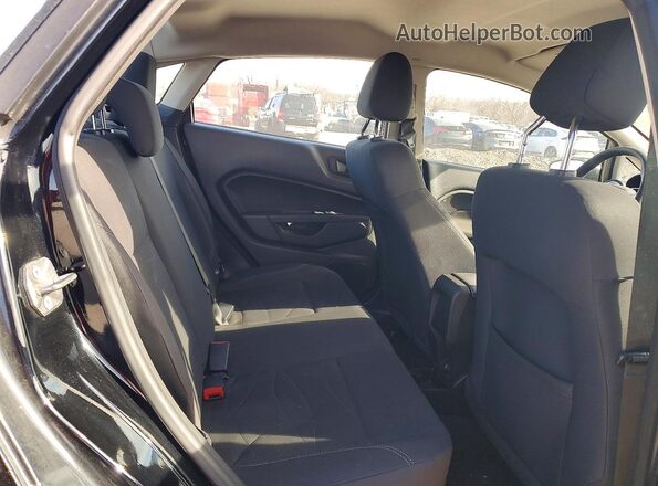 3FADP4BJ8JM126444 2018 FORD FIESTA Black Հետևի նստատեղերի տեսք