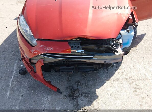 3FADP4EJ0JM140933 2018 FORD FIESTA Red Widok z przodu