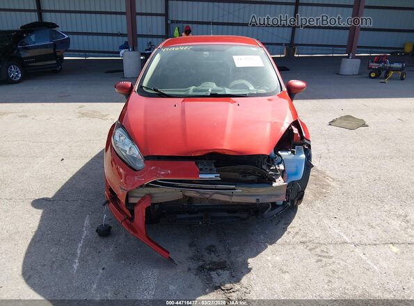 3FADP4EJ0JM140933 2018 FORD FIESTA Red Widok wnętrza z tyłu