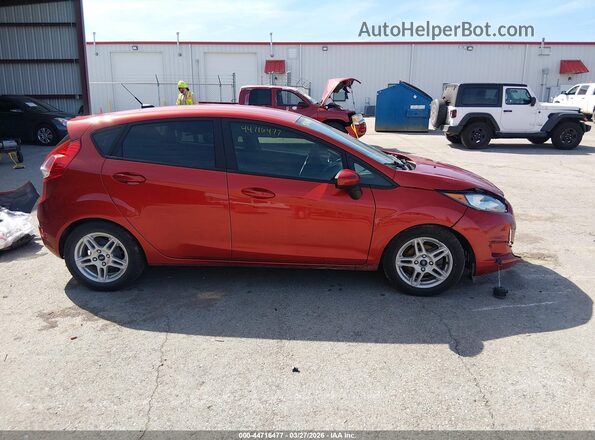 3FADP4EJ0JM140933 2018 FORD FIESTA Red Widok wnętrza 360 stopni