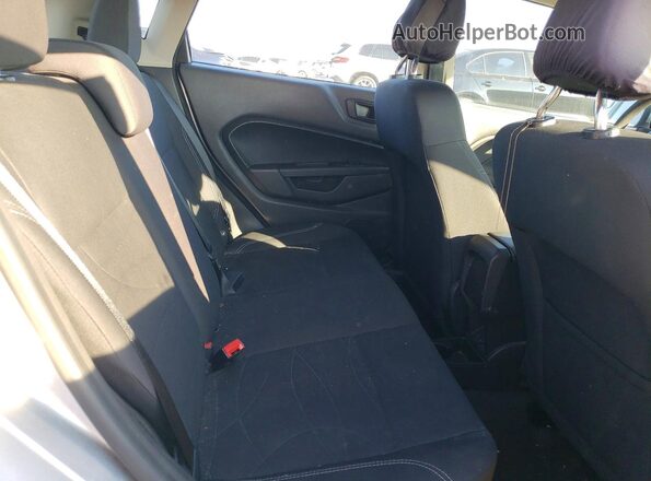 3FADP4EJ3KM116191 2019 FORD FIESTA Silver Rear seats view