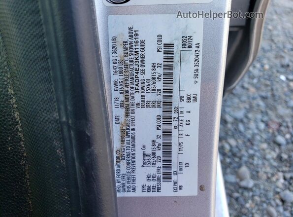 3FADP4EJ3KM116191 2019 FORD FIESTA Silver Engine compartment view