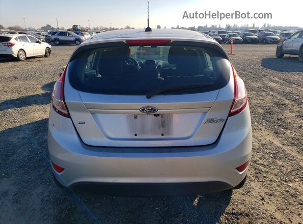 3FADP4EJ3KM116191 2019 FORD FIESTA Silver Rear view