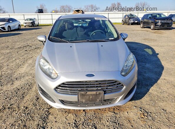 3FADP4EJ3KM116191 2019 FORD FIESTA Silver Front view