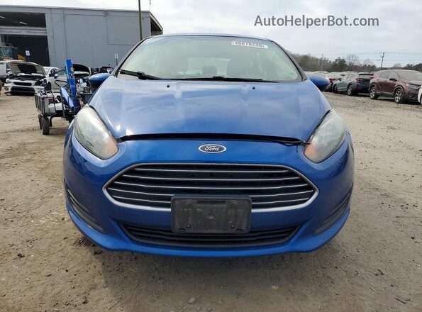 3FADP4EJ3KM161955 2019 FORD FIESTA Blue Widok z przodu