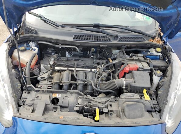 3FADP4EJ3KM161955 2019 FORD FIESTA Blue Widok wnętrza z tyłu