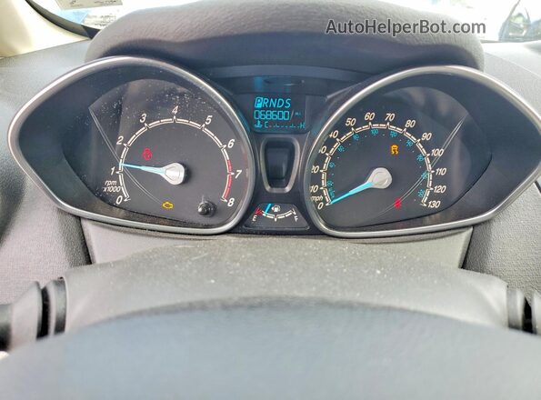 3FADP4EJ3KM161955 2019 FORD FIESTA Blue Widok zestawu wskaźników