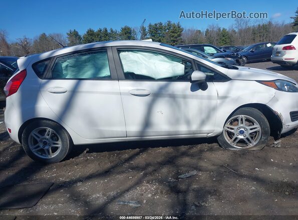 3FADP4EJ4JM112858 2018 FORD FIESTA White Instrument cluster view