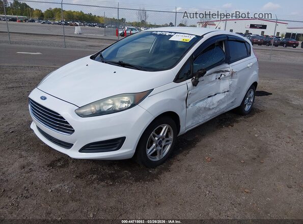 3FADP4EJ4JM114545 2018 FORD FIESTA White Front left