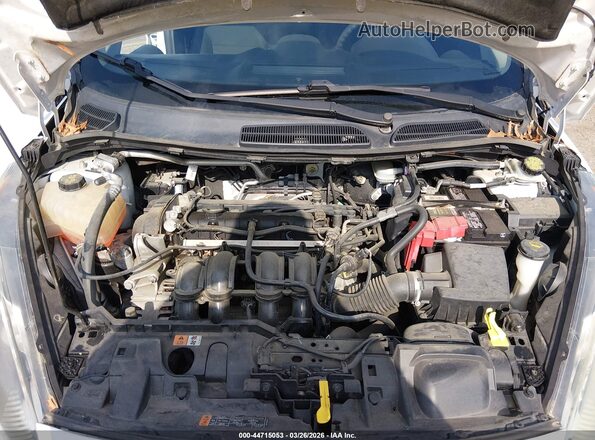 3FADP4EJ4JM114545 2018 FORD FIESTA White Rear view