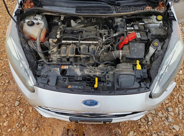 3FADP4EJ4KM125742 2019 FORD FIESTA Silver Vista del compartimento del motor