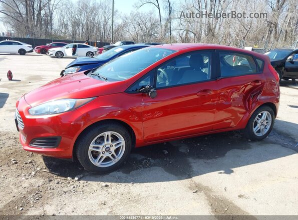 3FADP4EJ5JM136375 2018 FORD FIESTA Red Widok wnętrza 360 stopni