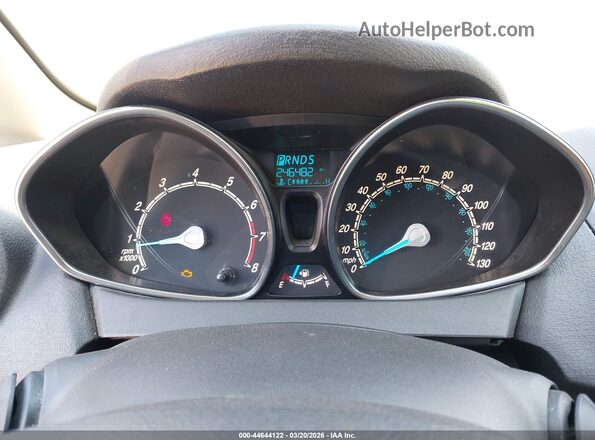 3FADP4EJ6GM155171 2016 FORD FIESTA Silver Widok tylnych siedzeń