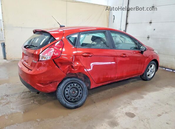 3FADP4EJ7JM104222 2018 FORD FIESTA Orange Задня права чверть
