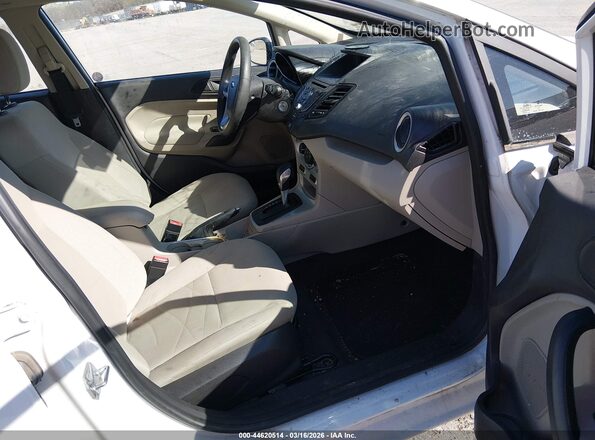 3FADP4EJ7JM119058 2018 FORD FIESTA White წინა სალონის ხედი