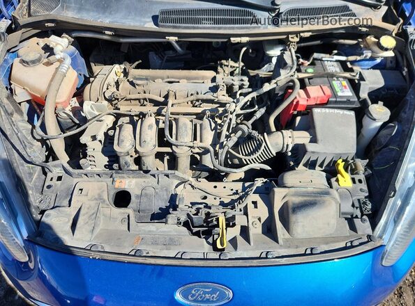 3FADP4EJ7KM114945 2019 FORD FIESTA Blue Սալոնի հետևի տեսք