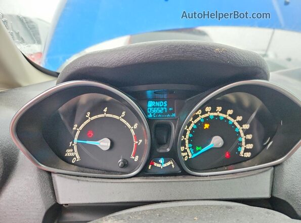 3FADP4EJ7KM114945 2019 FORD FIESTA Blue Սարքավորումների վահանակի տեսք