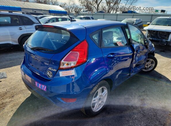 3FADP4EJ7KM114945 2019 FORD FIESTA Blue Հետևի աջ