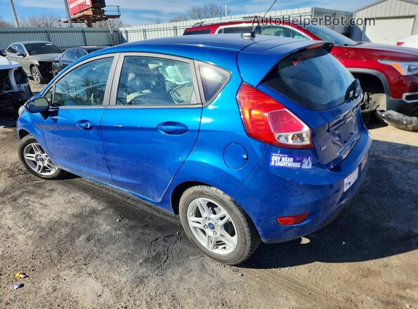 3FADP4EJ7KM114945 2019 FORD FIESTA Blue Հետևի ձախ