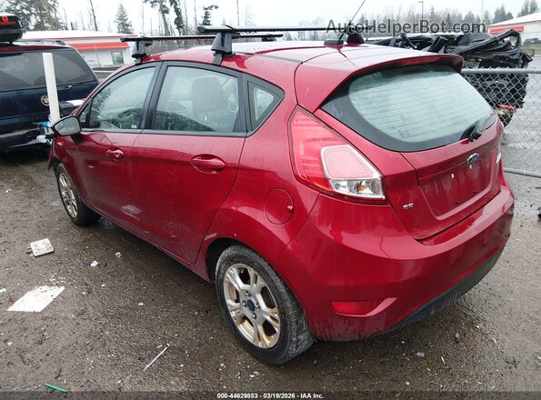 3FADP4EJ8GM139604 2016 FORD FIESTA Red Trasero izquierdo