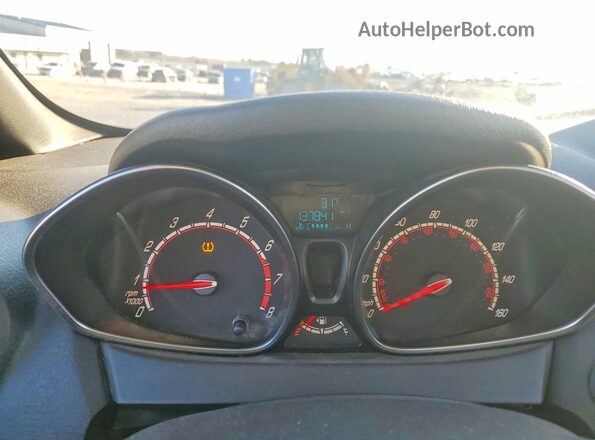 3FADP4GX2GM206523 2016 FORD FIESTA White Vista del cuadro de instrumentos