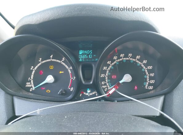 3FADP4TJ1GM172074 2016 FORD FIESTA Silver Вид задніх сидінь