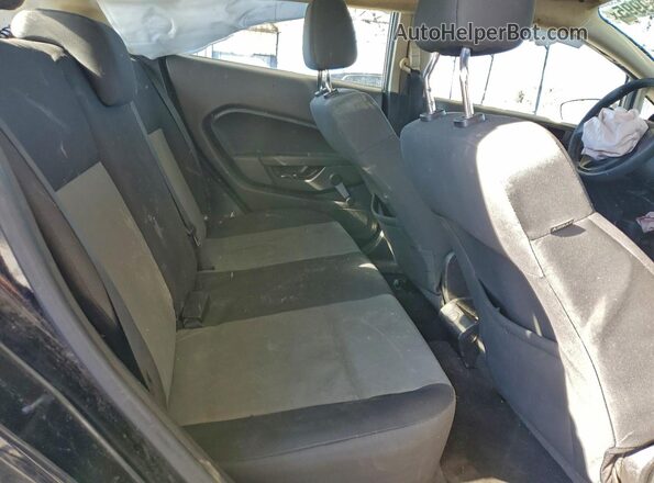3FADP4TJ8GM169561 2016 FORD FIESTA Черный Вид задних сидений