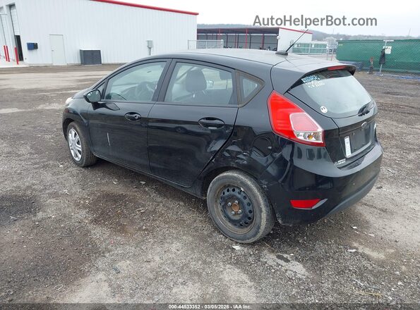 3FADP4TJ9HM169263 2017 FORD FIESTA Черный Задняя левая четверть
