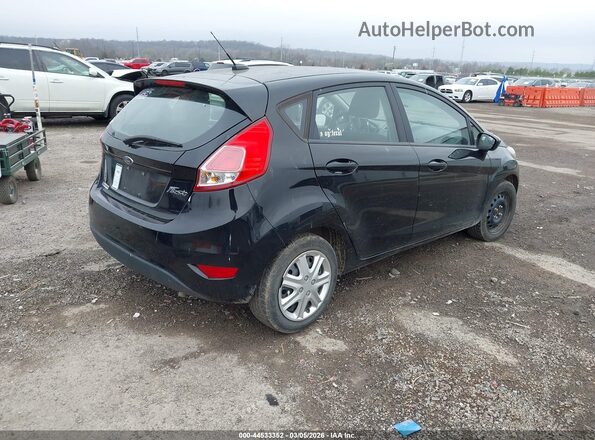 3FADP4TJ9HM169263 2017 FORD FIESTA Черный Задняя правая четверть