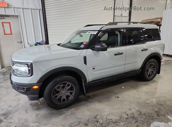 3FMCR9B60MRB23677 2021 FORD BRONCO Gray 
